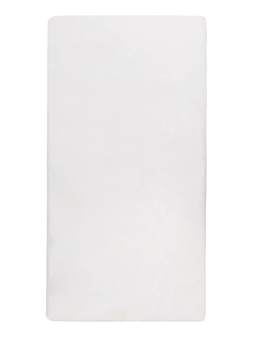 Matelas bébé Basic déhoussable   60 cm x 120 cm x 8 cm   Blanc