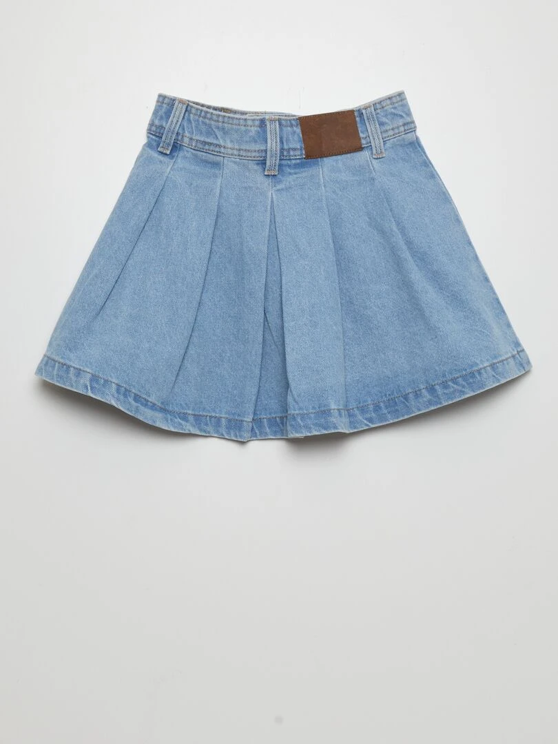 Jupe en jean Bleu