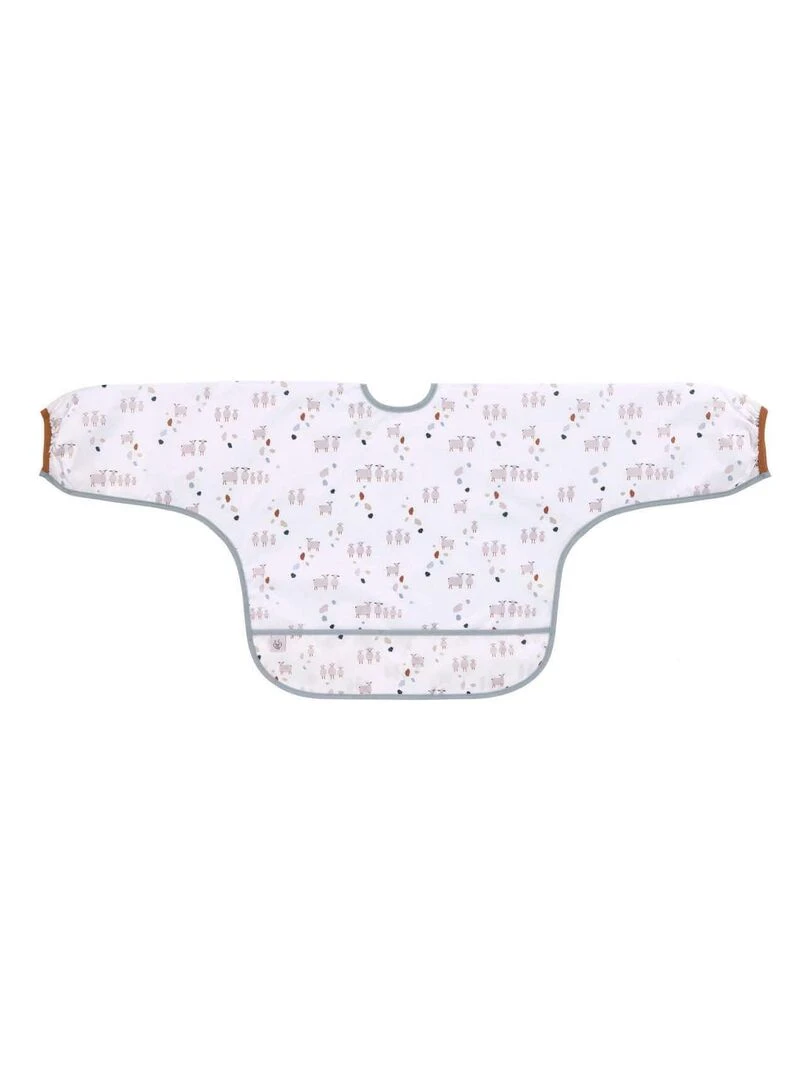 Lot de 2 bavoirs Manches longues 6 24 mois Mouton Multicolore