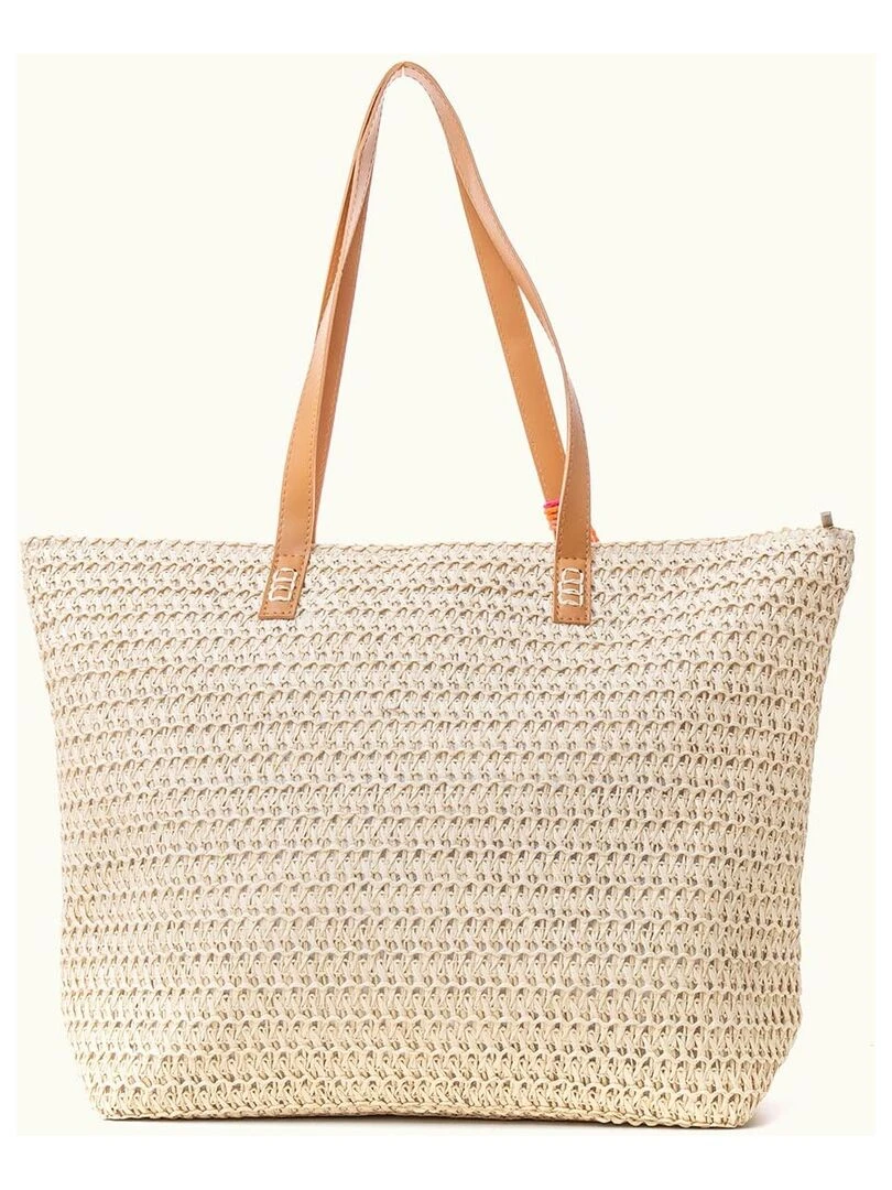 Sac de plage DL AGATHE Beige
