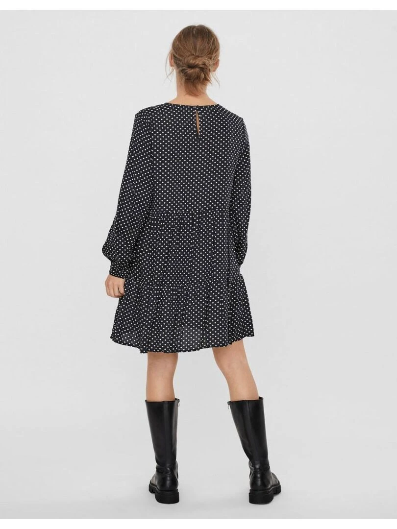 Robe courte Vero Moda   Noir Noir