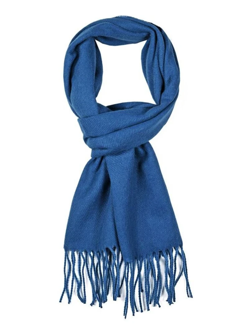 Echarpe Lana Fabriqué en France Bleu roi