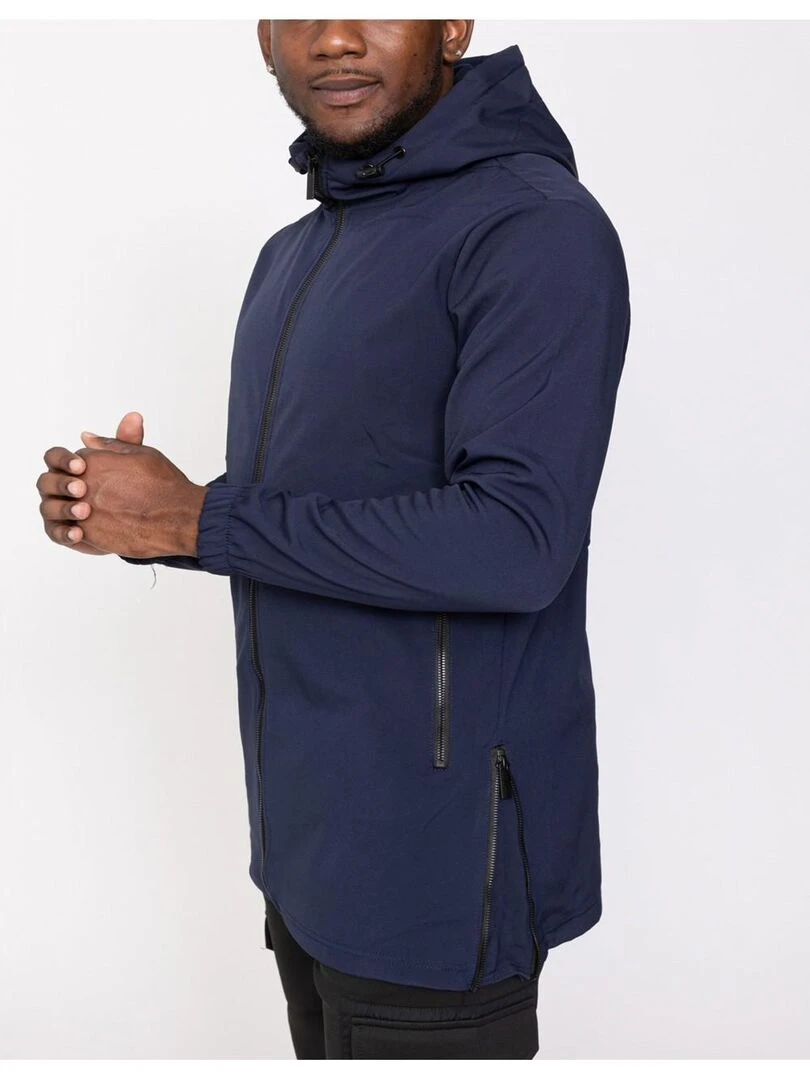 Blouson Parka Kebello Bleu marine