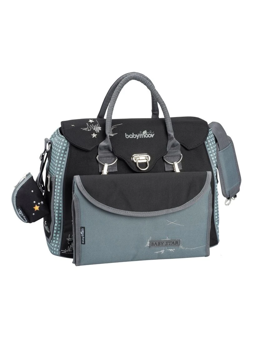 Sac à langer Baby Style Bag Star Babymoov Noir