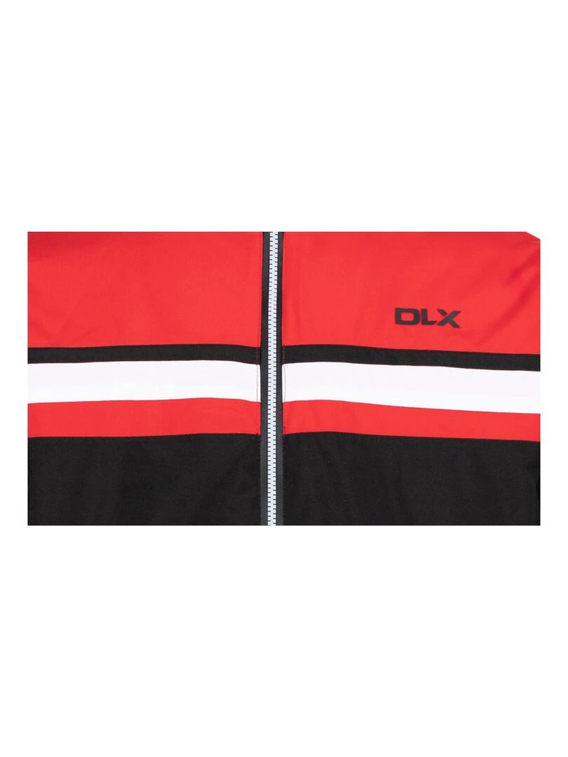 Veste en cuir style motard 'Deeluxe'   Noir