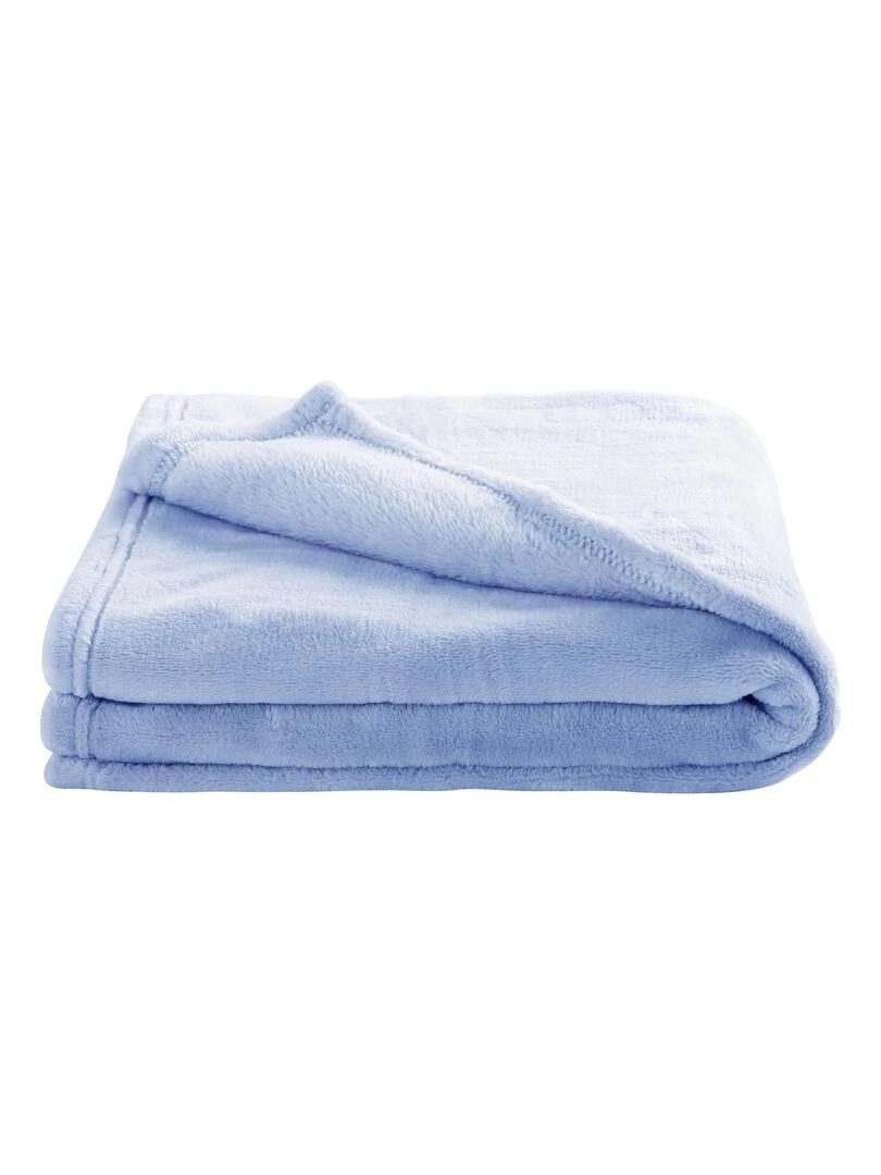 Couverture enfant en microfibre Bleu ciel