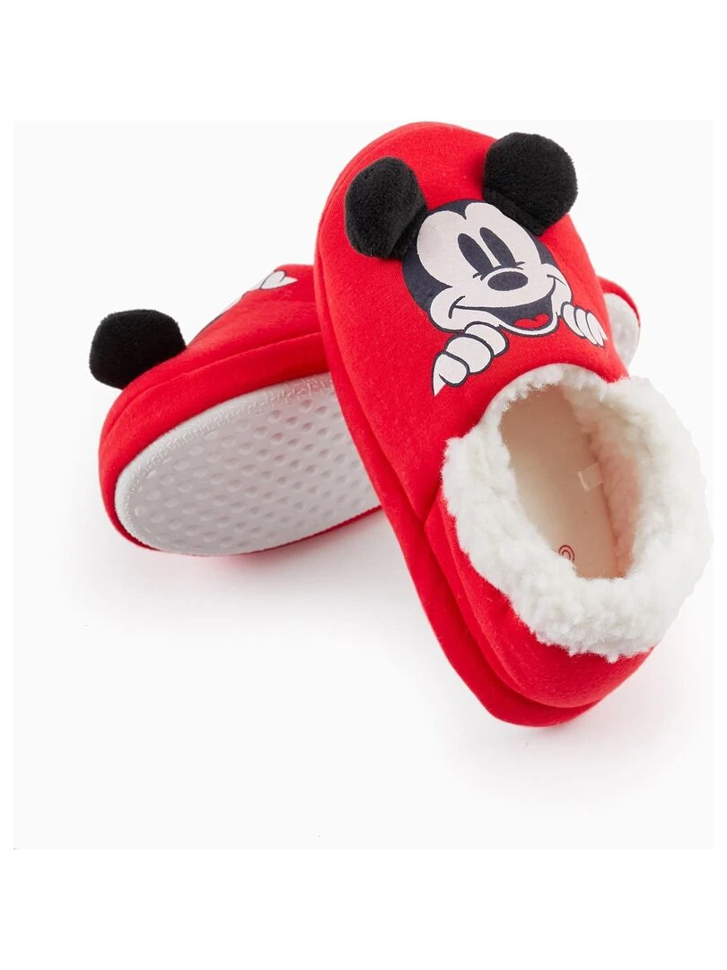 Chaussons pour garçon 'Mickey' MICKEY Rouge