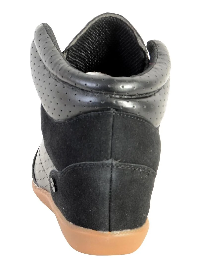 Basket Le Temps Des Cerises Vic H17 Perf   Noir