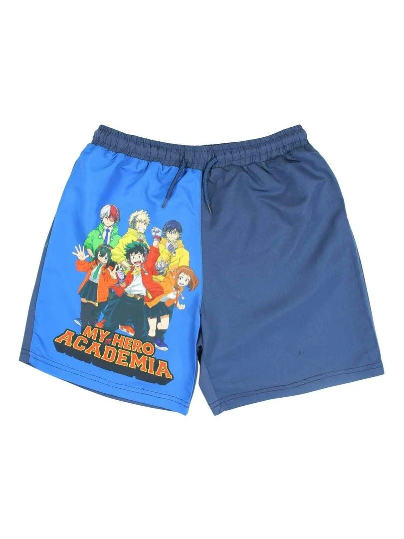 Disney Short De Bain garçon imprimé My Hero Academia Bleu
