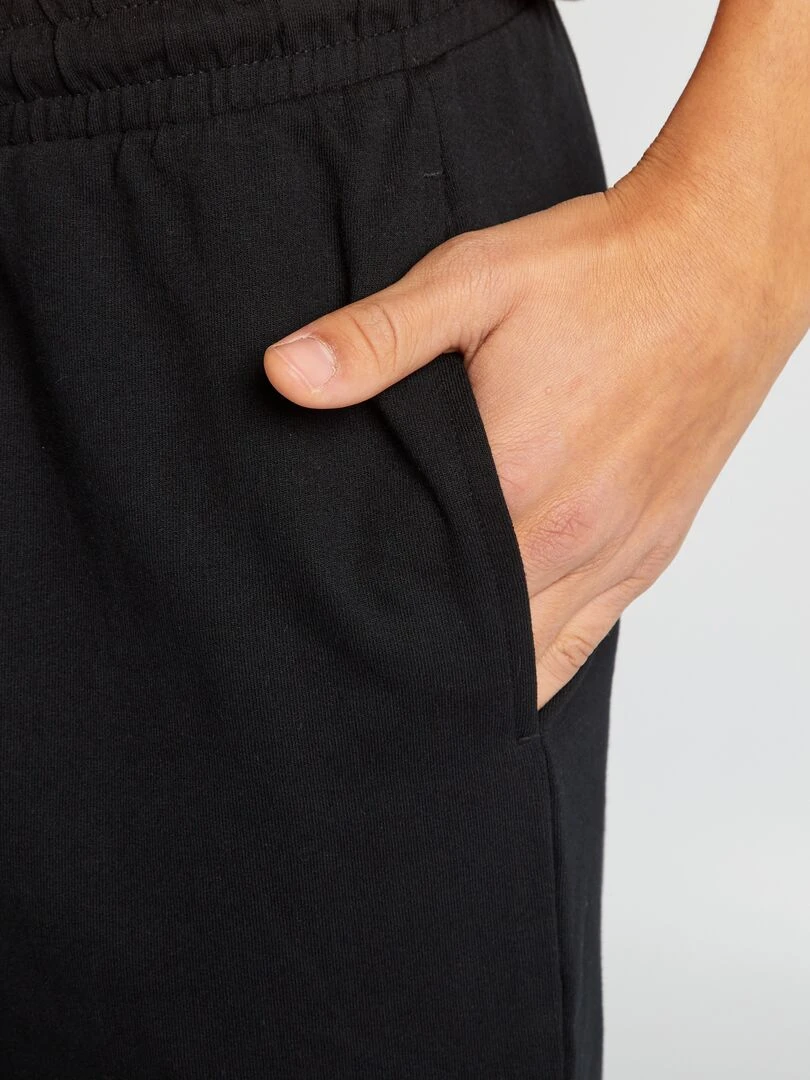 Short de sport style jogger   noir