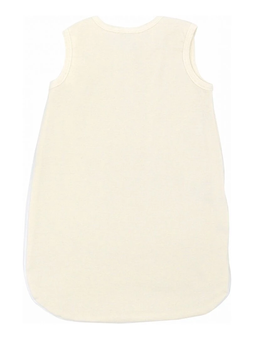 Gigoteuse Été Légère 0 3 mois en Coton Bio couleur Crème Blanc cassé
