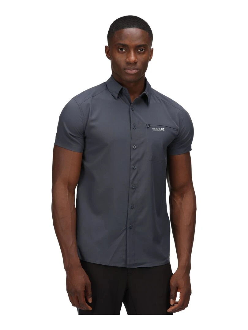 Regatta   Chemise manches courtes KIOGA   Gris