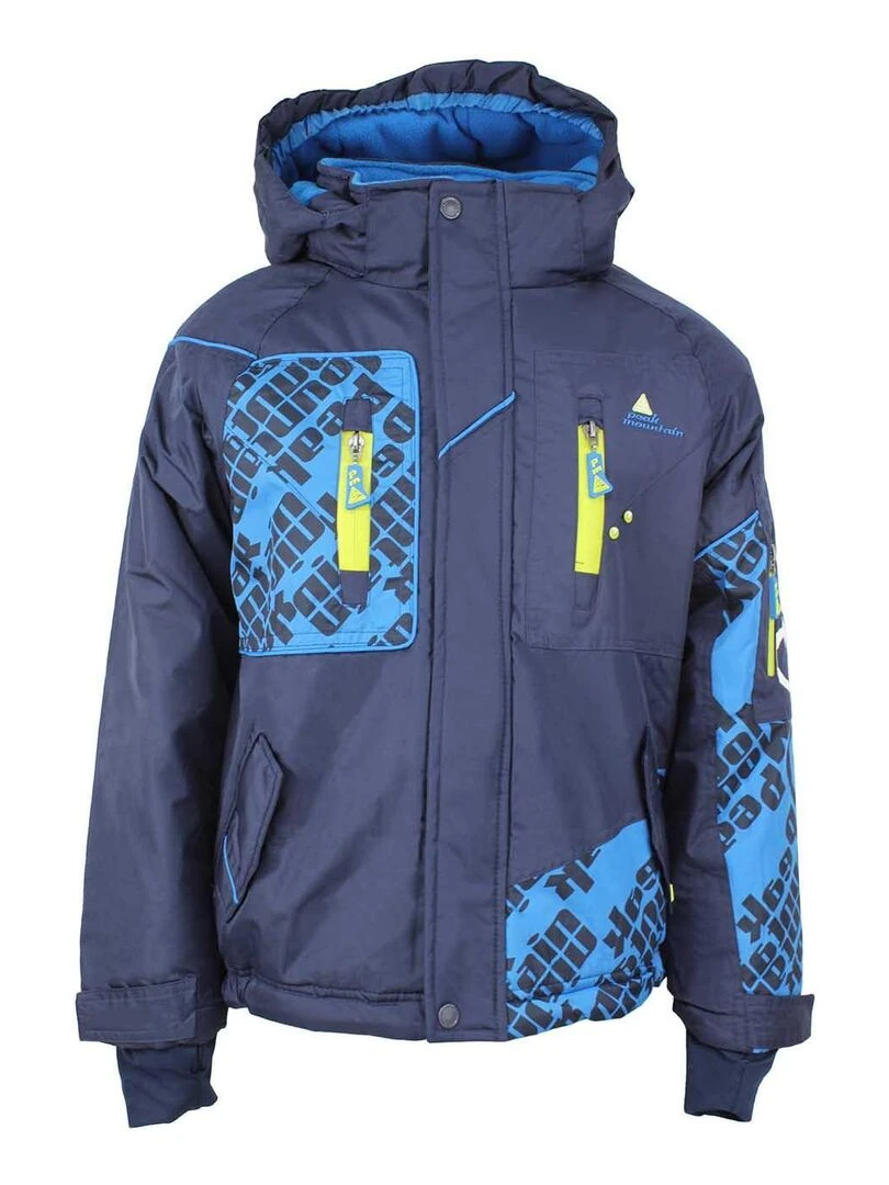 Ensemble de ski garçon ESLALOB PEAK MOUNTAIN Bleu marine