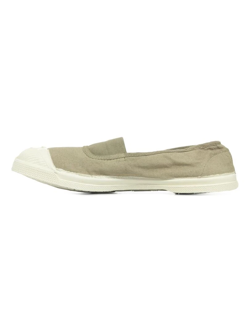Baskets Bensimon Élastique   Kaki