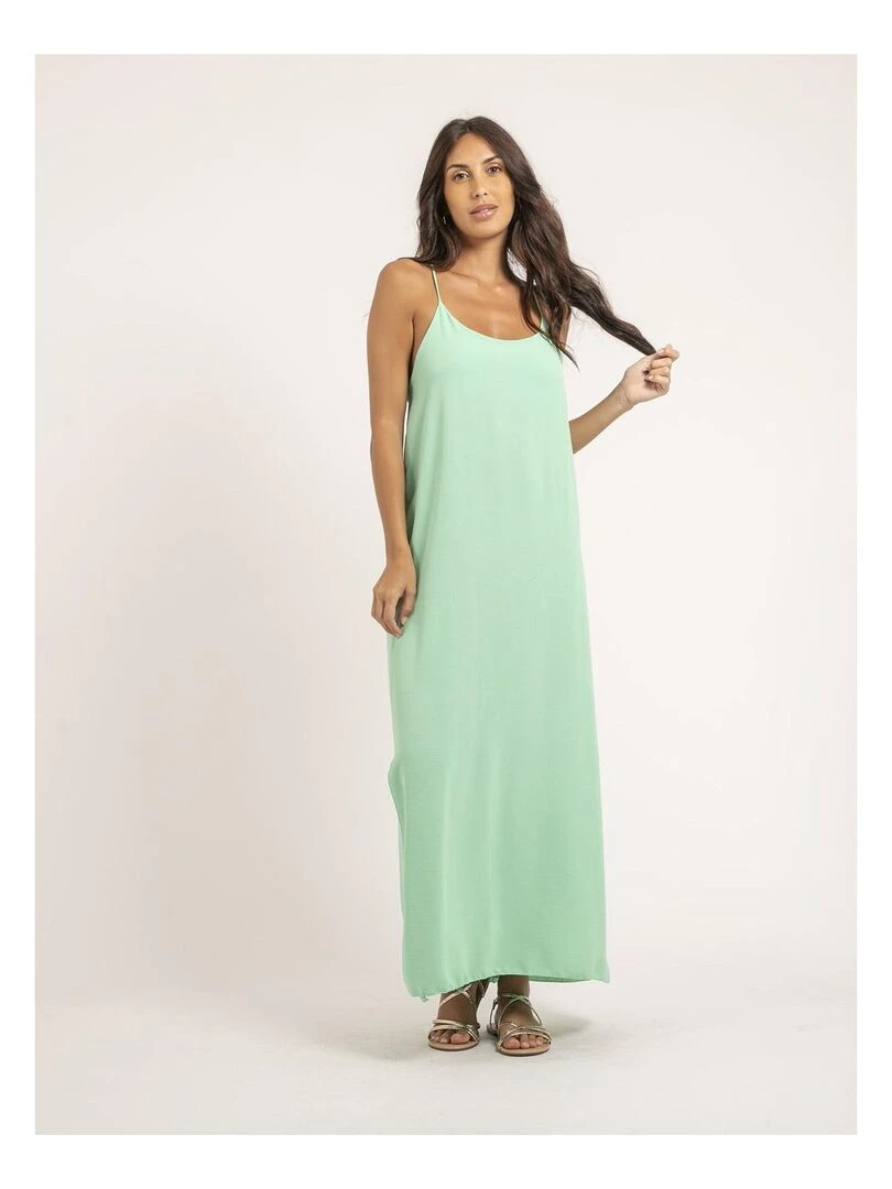 Robe longue IGGY Vert