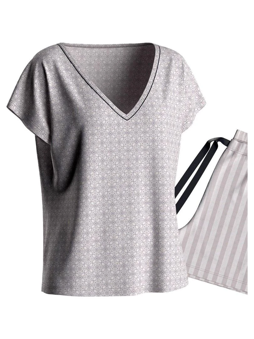 Ensemble pyjama Jewel en modal   Gris