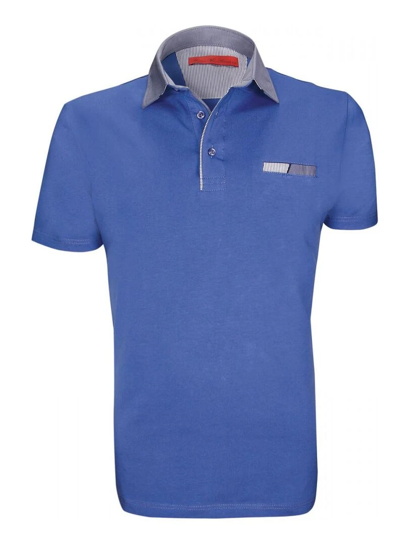 Polo mode ALESSANDRINO Bleu