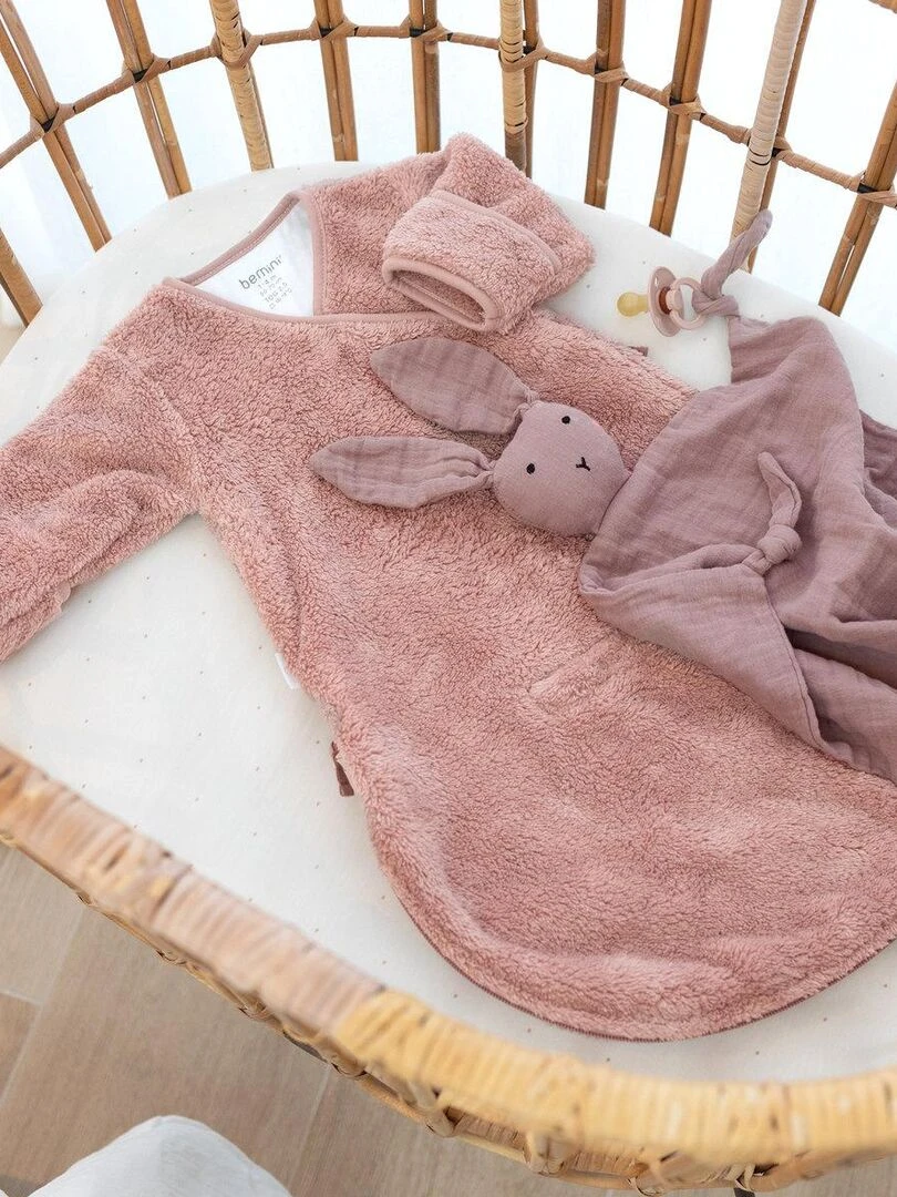 Bemini Gigoteuse  avec moufles Softy   Mauve
