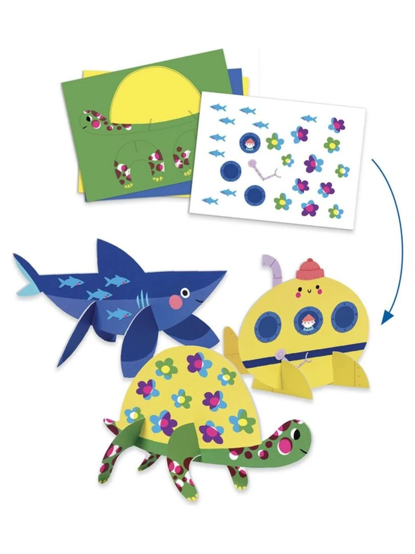 Coffret Loisirs Creatfis La Mer Et Ses Plaisirs   N/A