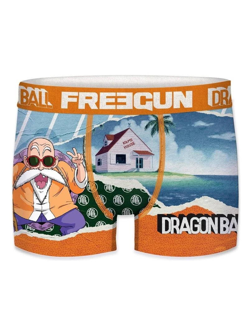 Lot de 5 Boxers homme Dragon Ball Freegun   Orange