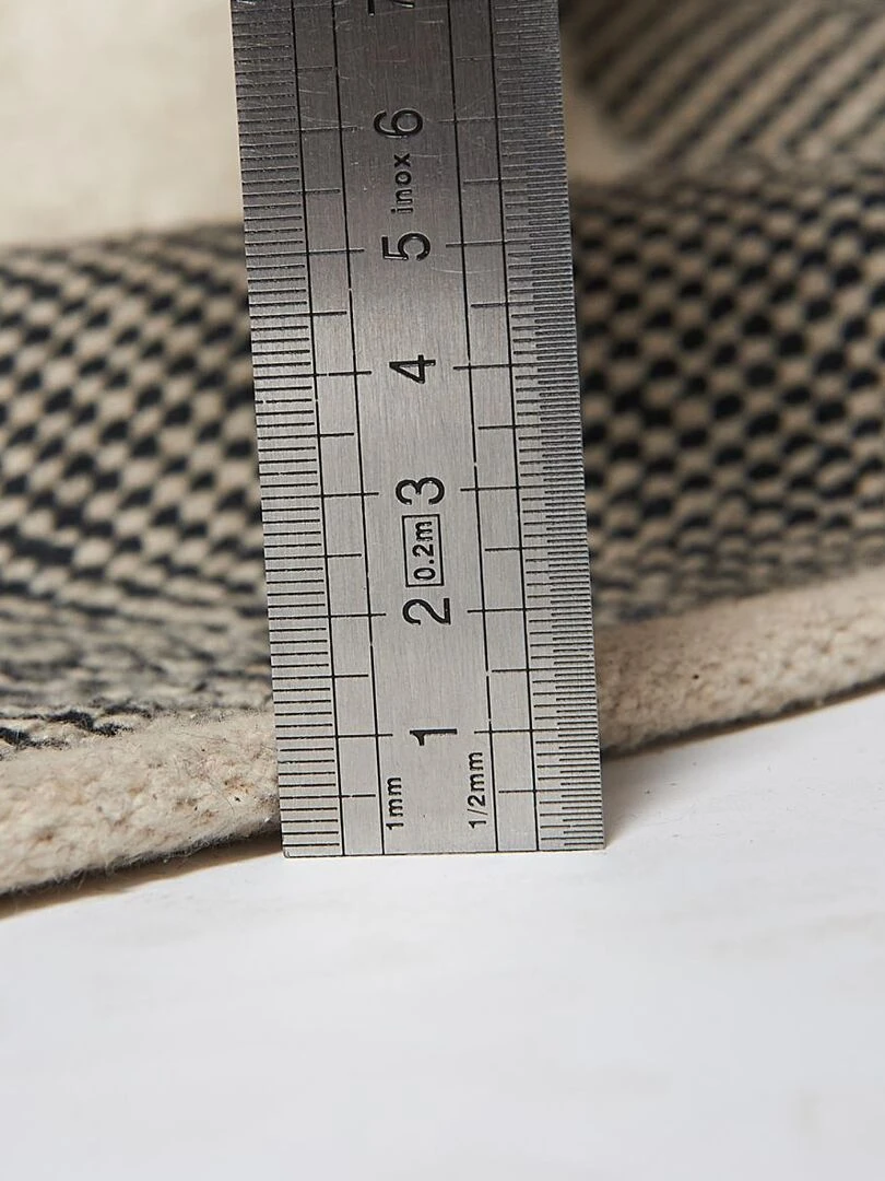 Tapis salon tufté main en coton COTCOLI Care&Fair   Gris