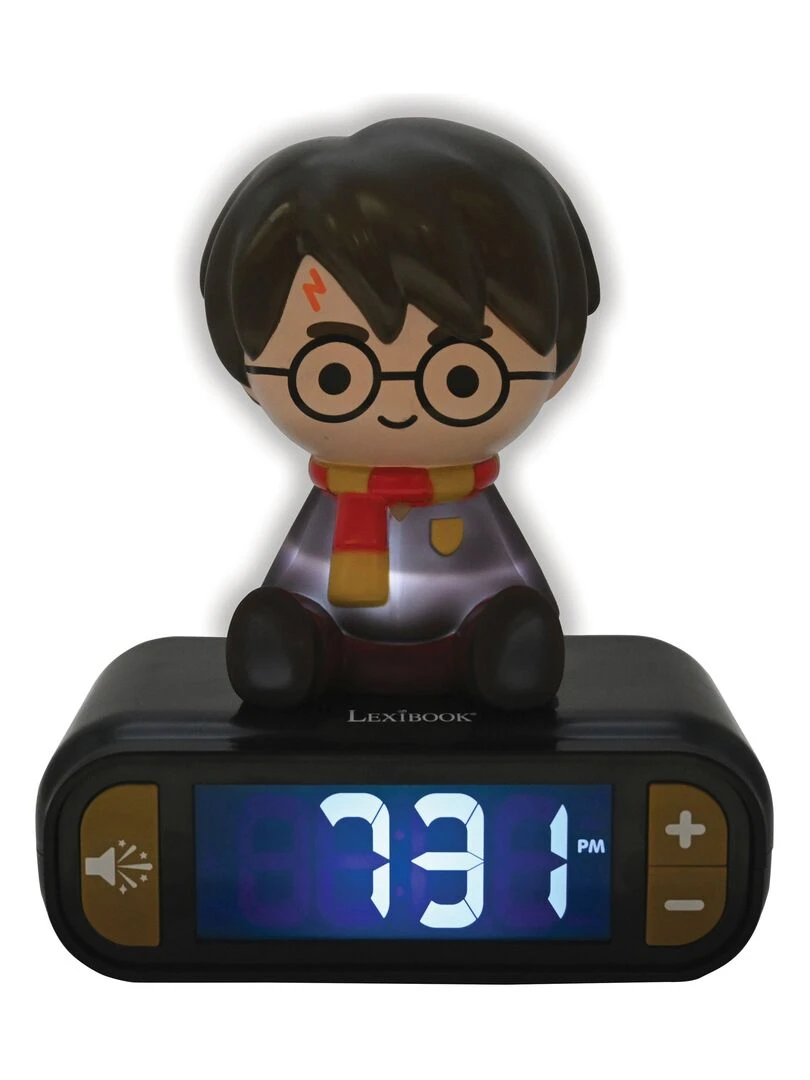 Réveil Digital Avec Veilleuse Lumineuse Harry Potter En 3d Et Effets Sonores N/A