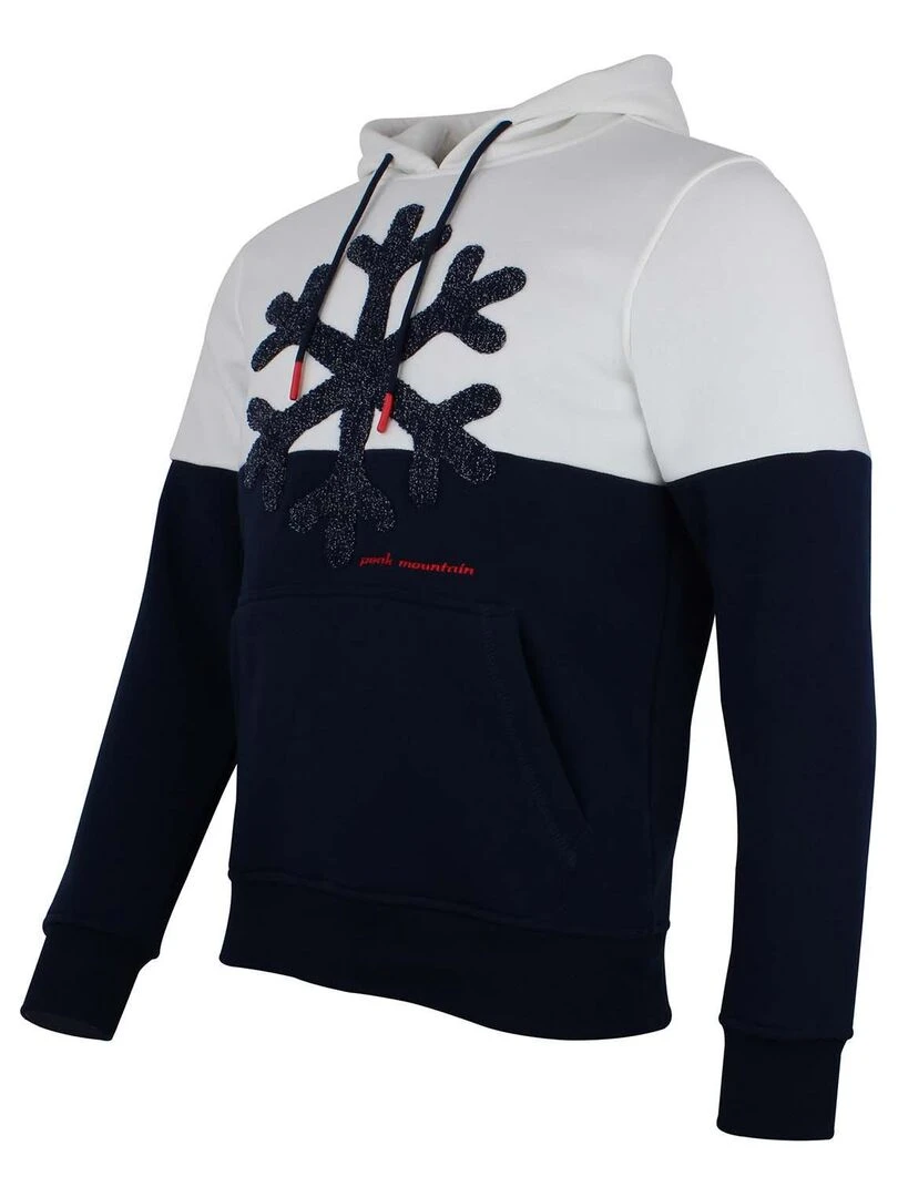 Sweat à capuche  homme CARLO   PEAK MOUNTAIN   Bleu marine