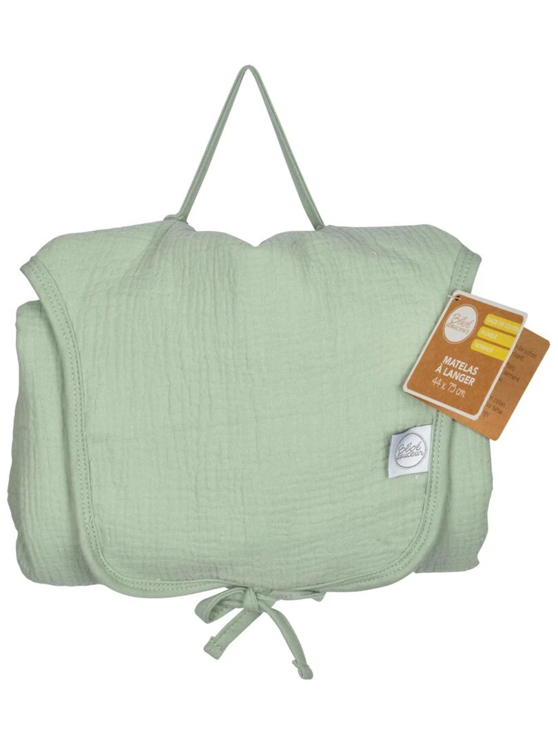 Matelas à langer nomade Vert