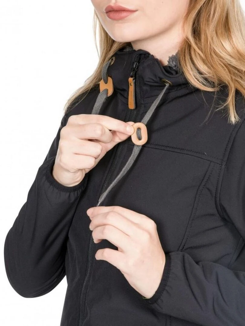 Trespass   Veste imperméable longue KRISTEN   Noir