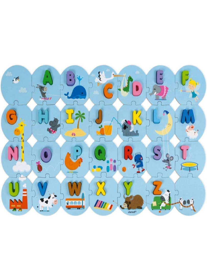Puzzle à encastrer J’apprends l'alphabet   N/A