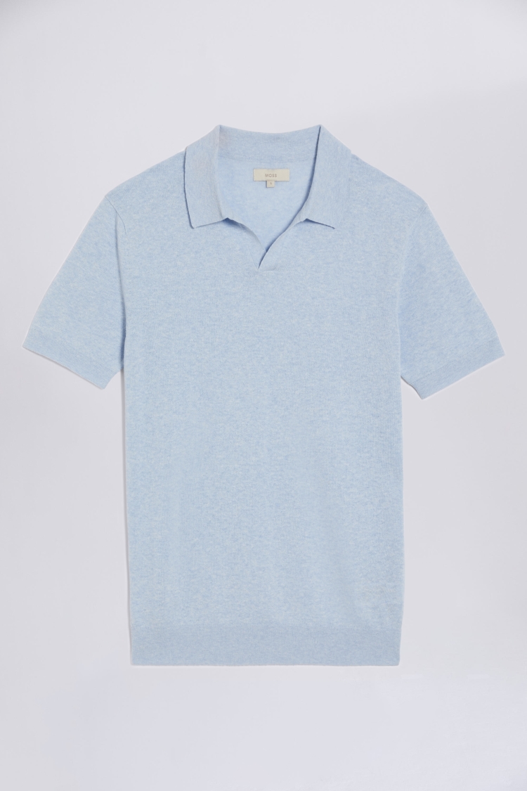 Ecru Terry Towelling Skipper Polo   Buy Online at Moss