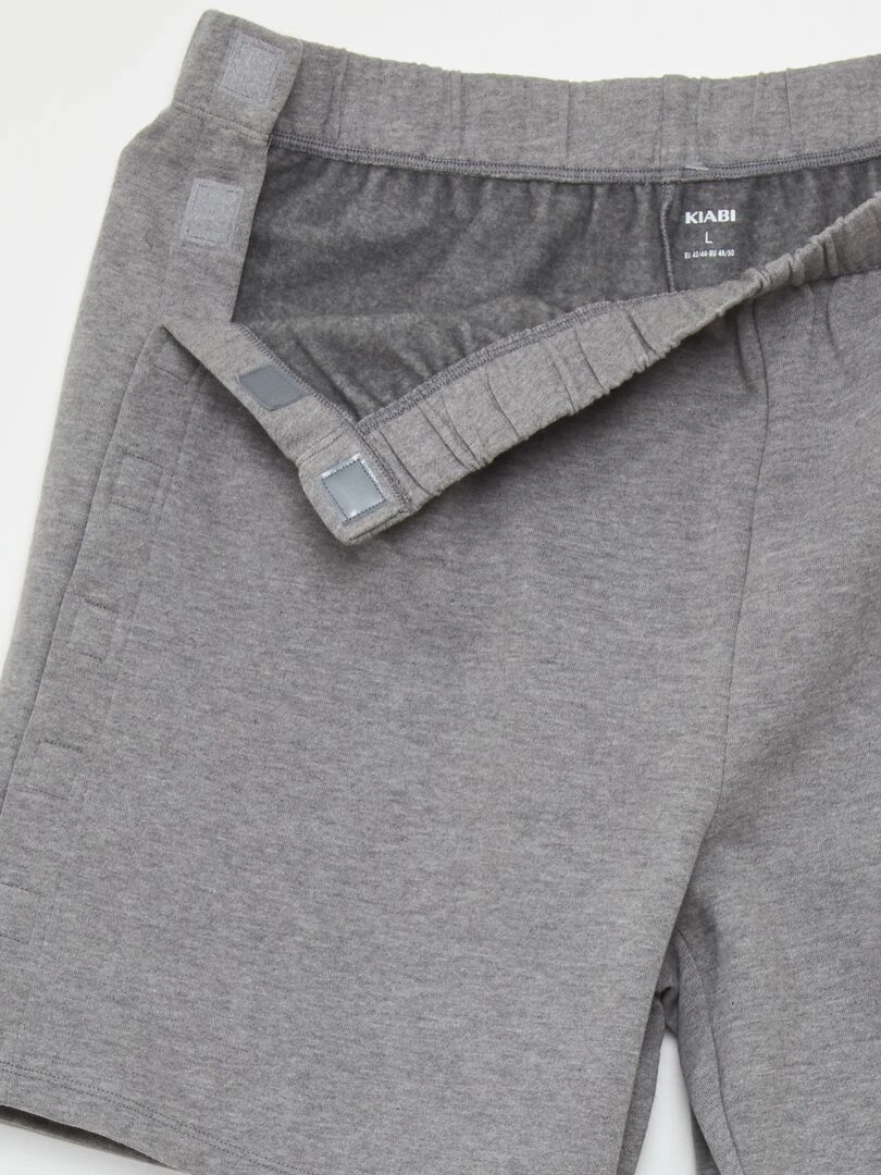 Short épais avec ouverture totale So Easy Gris