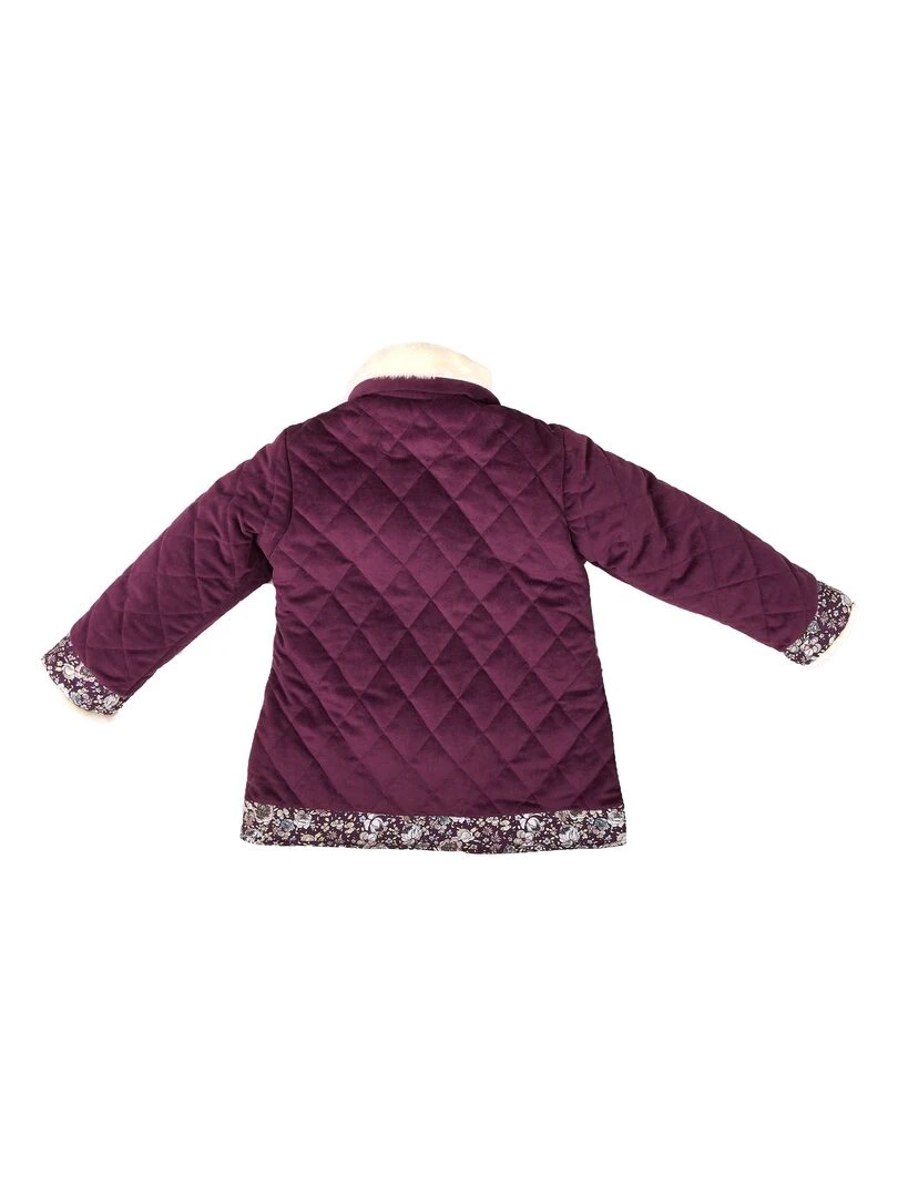 Manteau court      CAPUCINE   'LA FAUTE A VOLTAIRE'   Violet