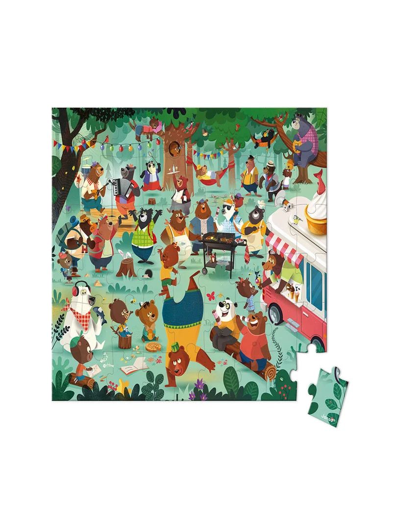 Puzzle La Cousinade Des Ours 54 Pc N/A