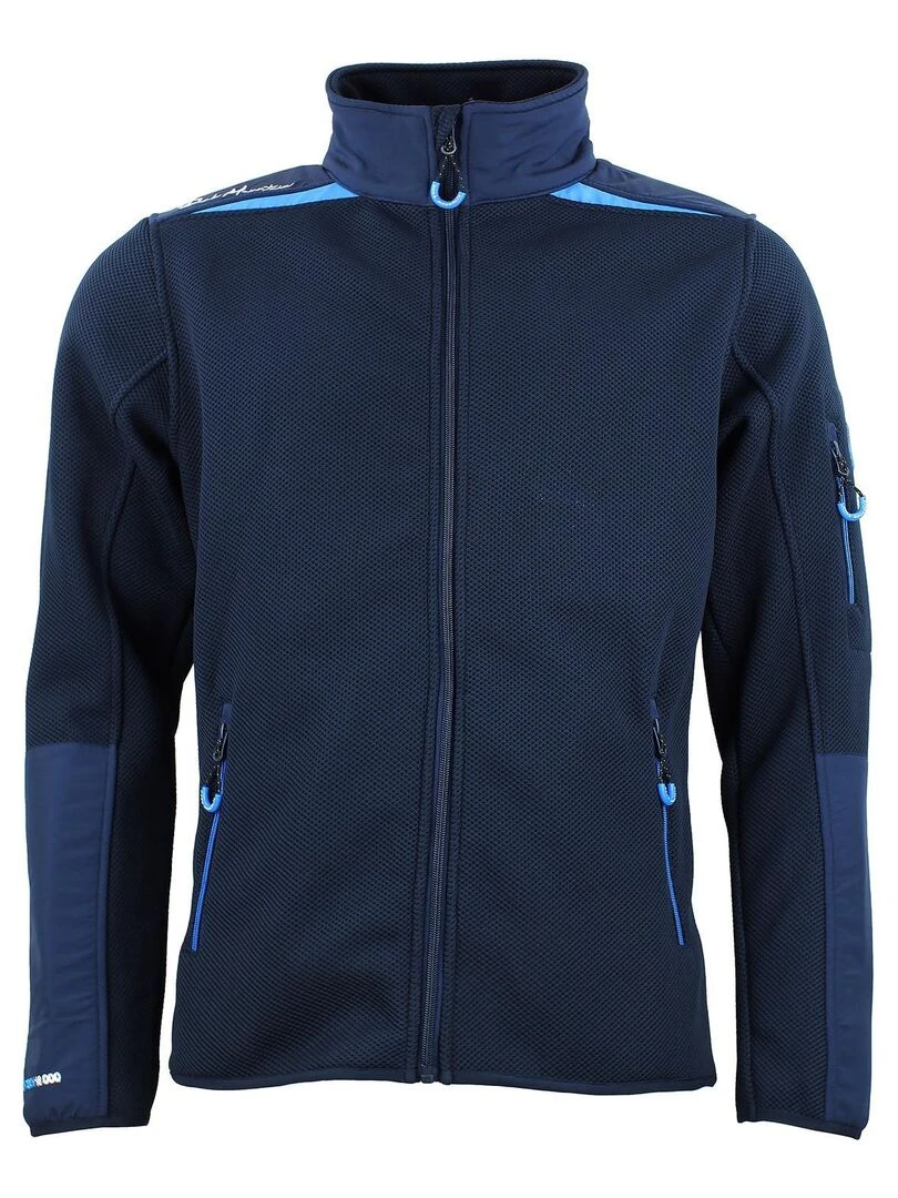 Blouson polaire homme CAPRI PEAK MOUNTAIN Bleu marine