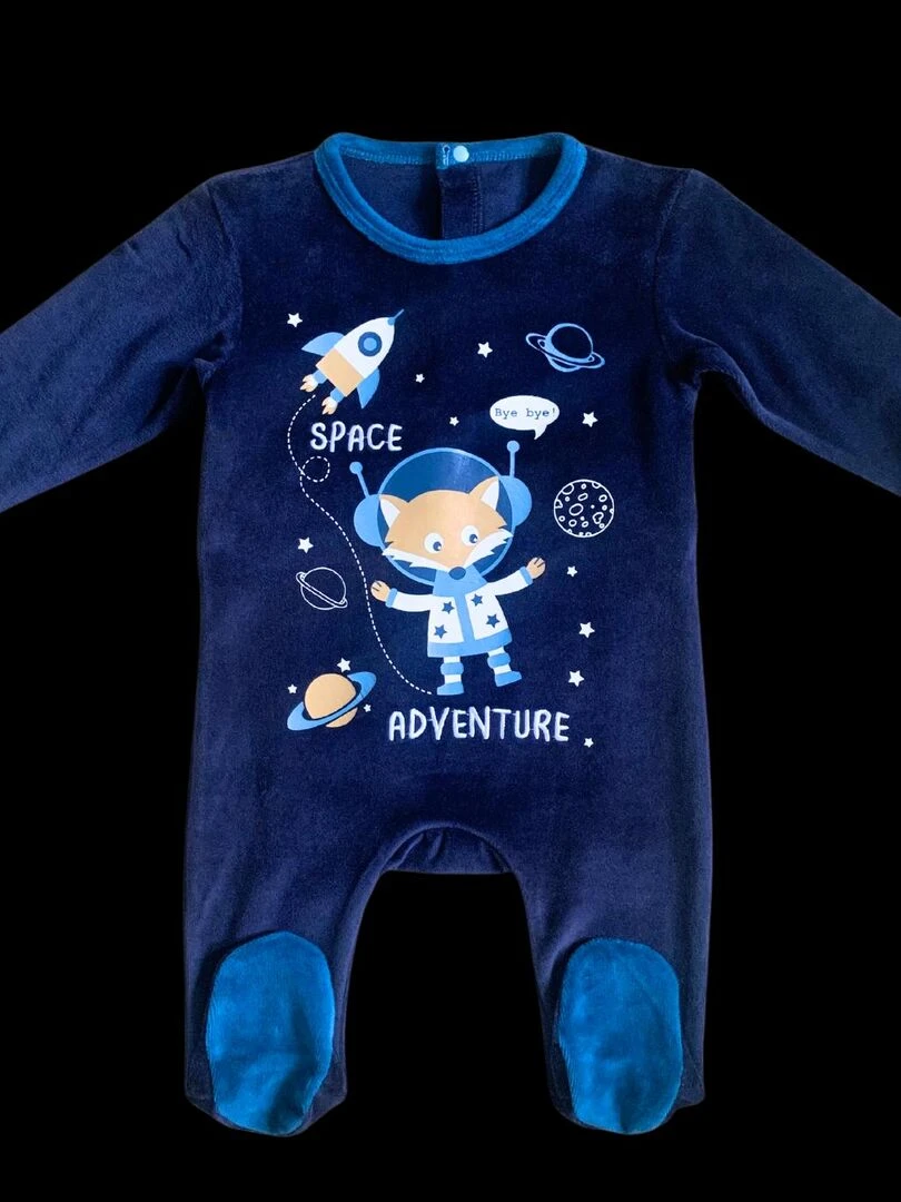 Dors bien 'Space Adventure' 'TouDou' Bleu foncé