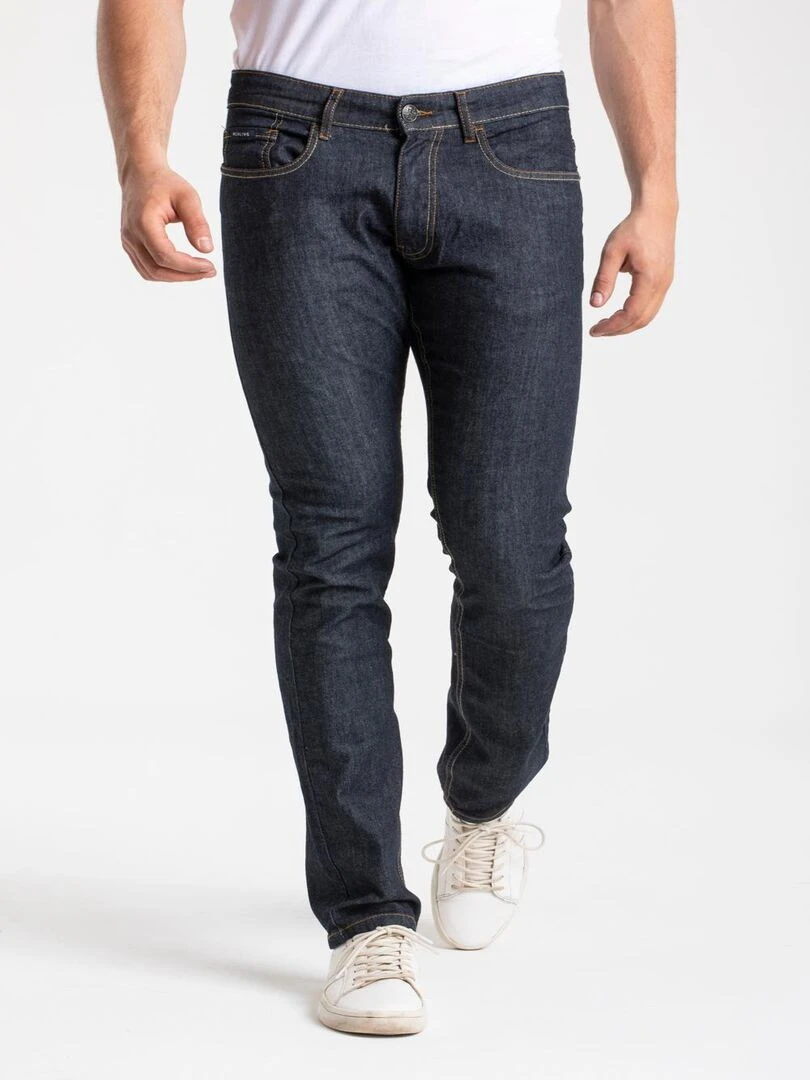 Jeans stretch Fibreflex® RL80 coupe droite ajustée brut 'Rica Lewis' Bleu