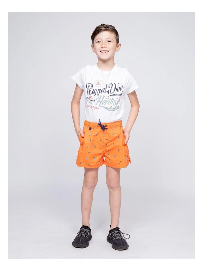 Short de bain GAZOLE J   Orange
