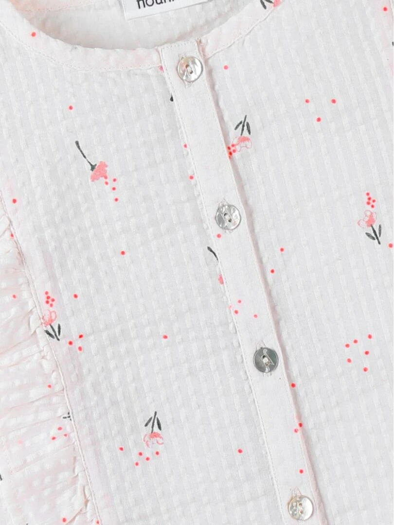 Blouse sans manches à imprimé fleuri    Noukie's   Rose