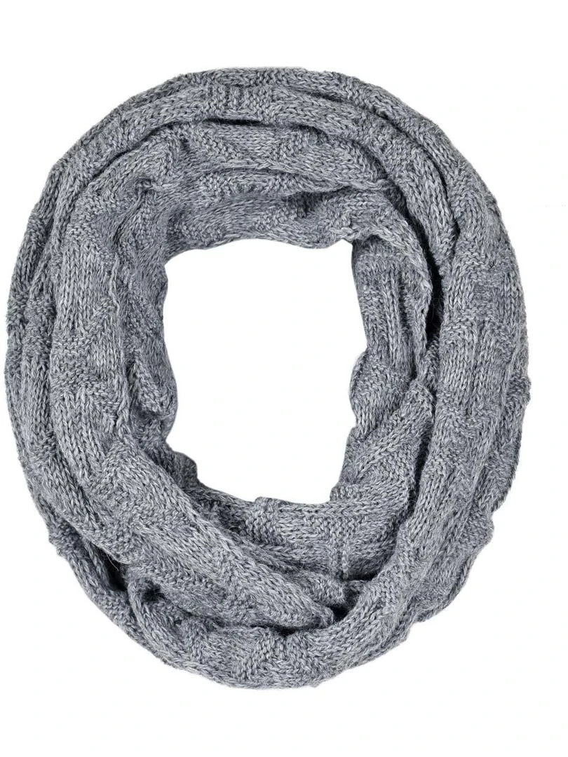 Snood Nora Made in UE Gris foncé