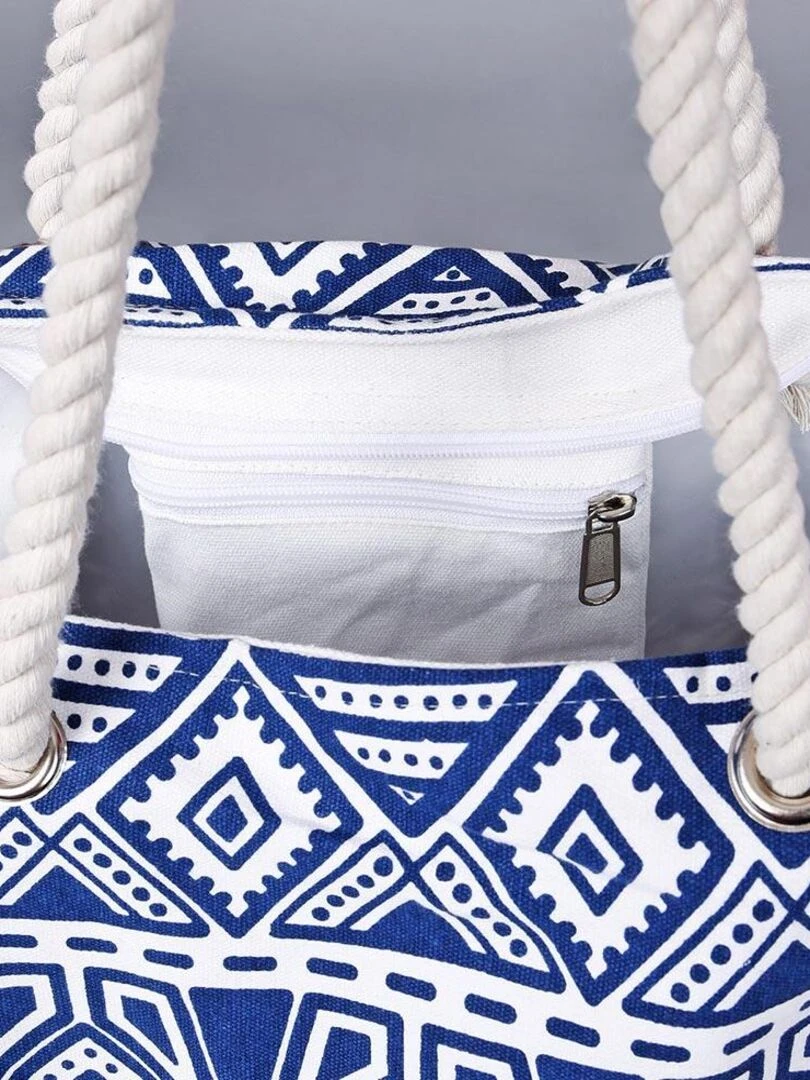 Sac de plage Joana Bleu marine