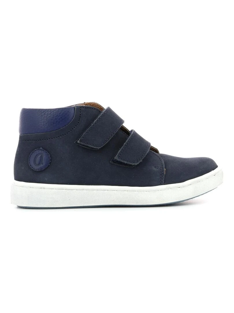 Sneakers hautes Cuir Silac Bleu marine