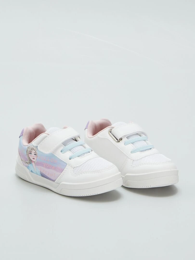 Baskets en toile ''Reine des neiges' de 'Disney' blanc