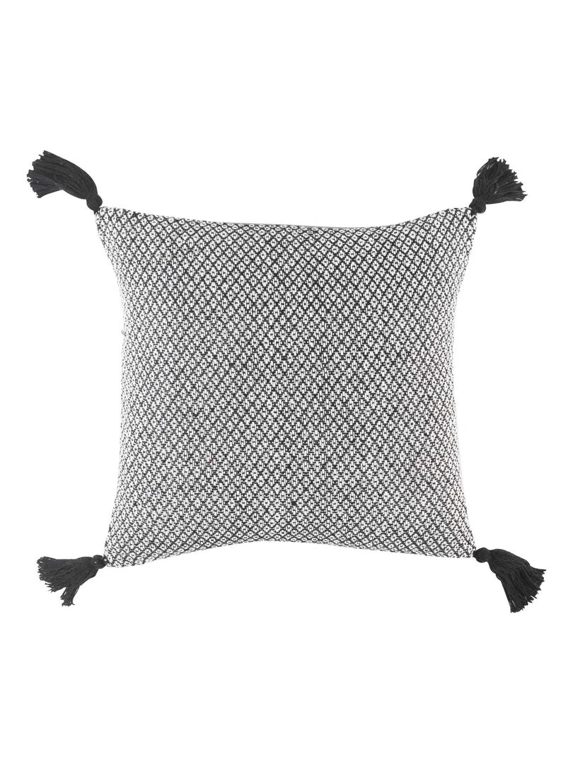 Coussin Modele Pixel Noir