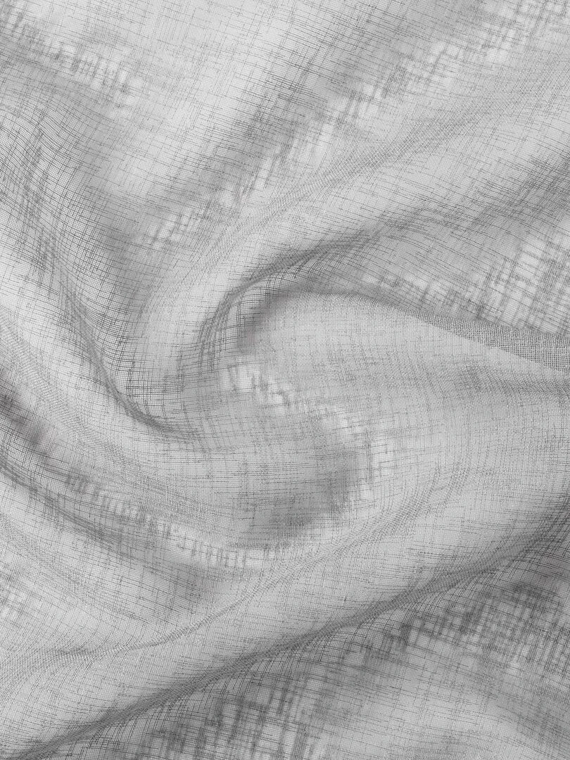 Voilage Effet rustique Gris clair