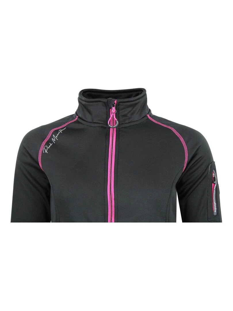 Blouson polarshell femme AMARO   Noir Noir