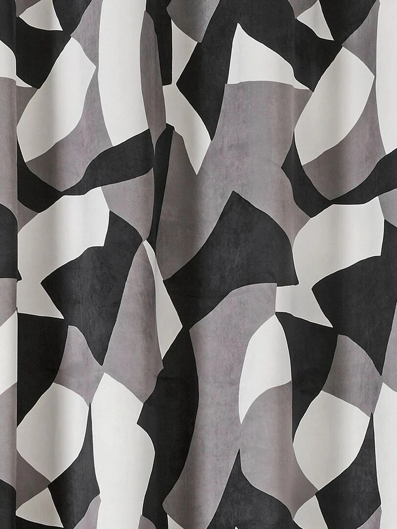 Rideau d'ameublement Camo   Gris clair