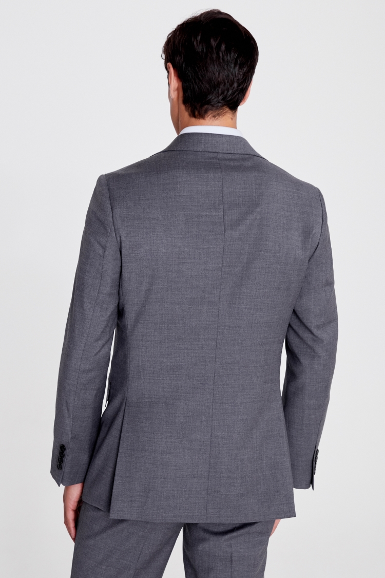 Italian Tailored Fit Black Peak Lapel Tuxedo Jacket   Buy Online at Moss
