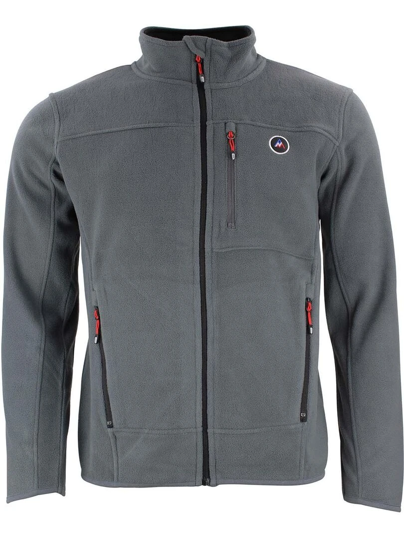 Blouson polaire homme CALONOR PEAK MOUNTAIN Gris