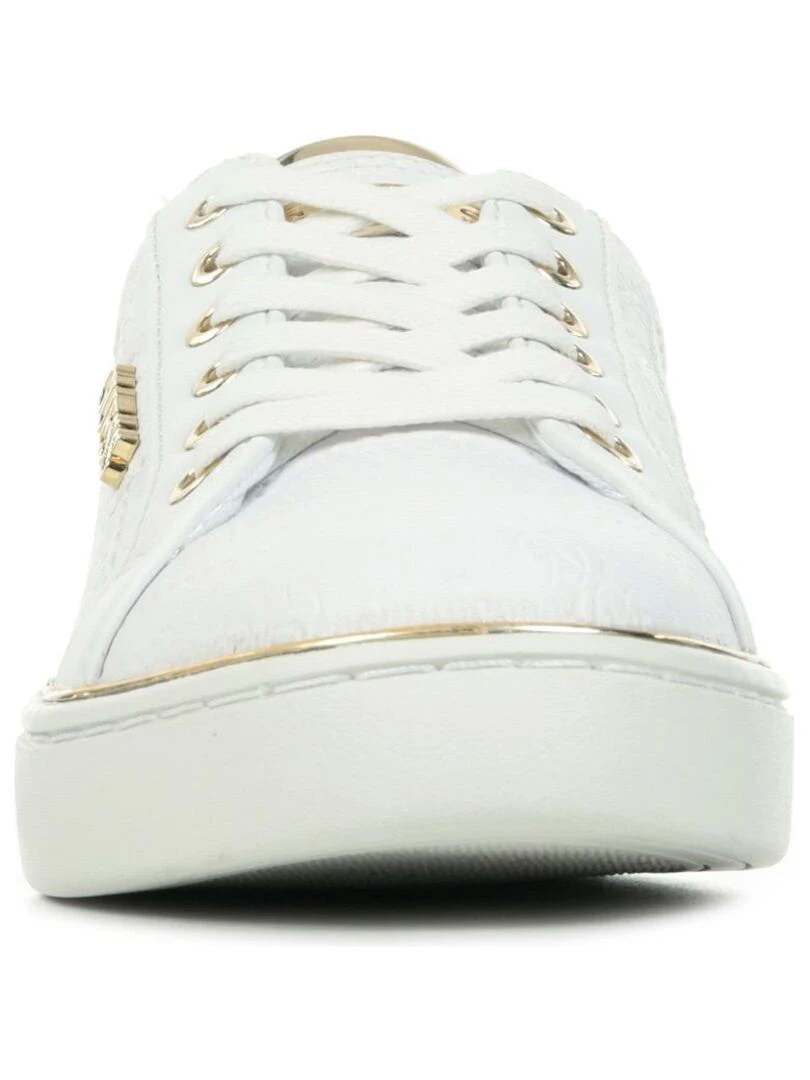 Baskets Guess Beckie   Blanc Doré